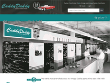 Tablet Screenshot of caddydaddy.com